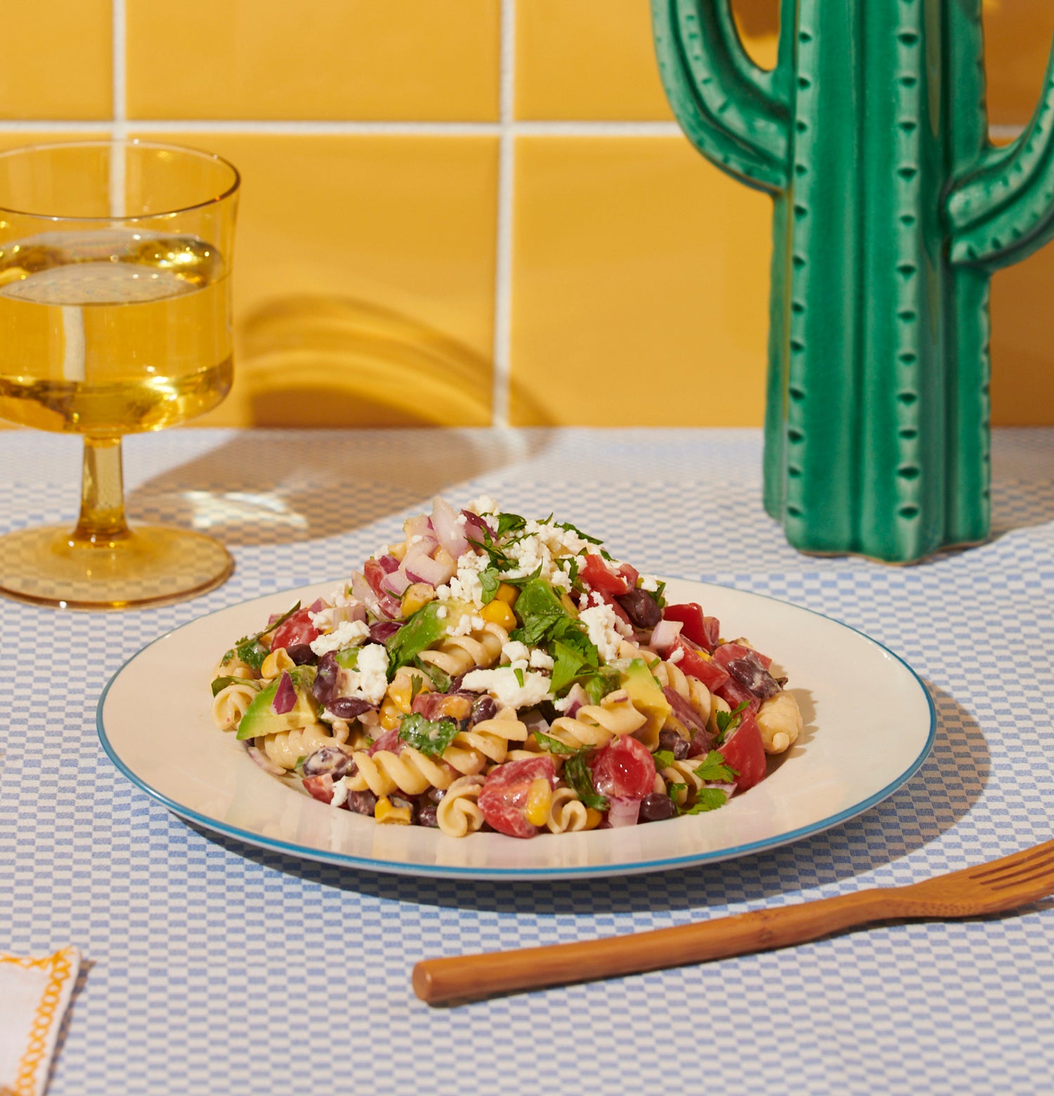 Spicy Southwest Pasta Salad